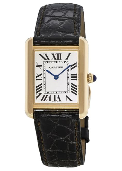 cartier solo tank watch|cartier tank solo watch women's.